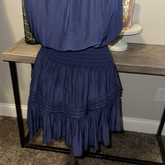 Ramy Brook Scottie Smocked Mini Dress EUC - Picture 8 of 9